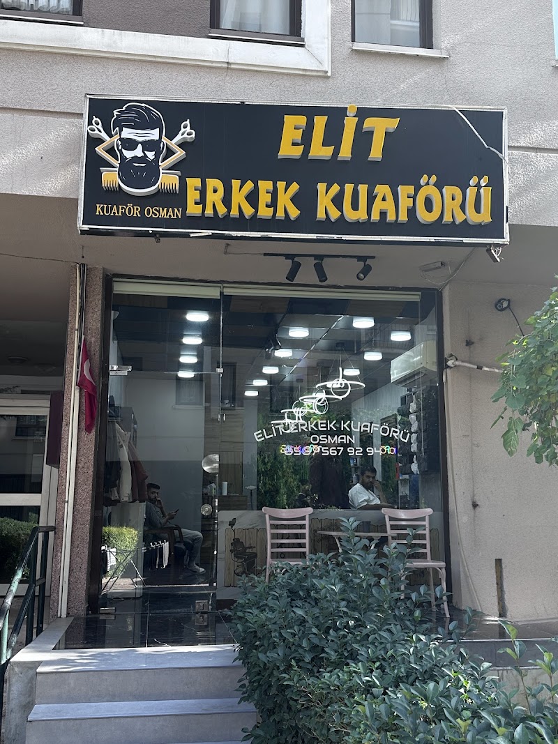 Elit erkek kuaförü